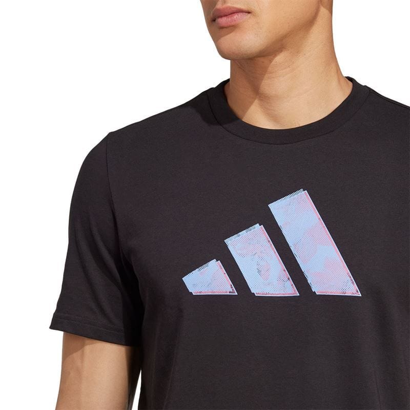 Men's Adidas Melbourne Graphic Tennis Tee - Image 3