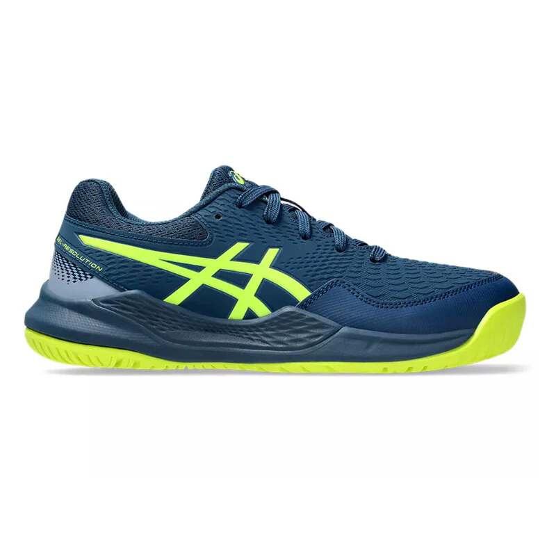 Asics Gel Resolution 9 Grade School Junior Tennis Shoes - Image 7