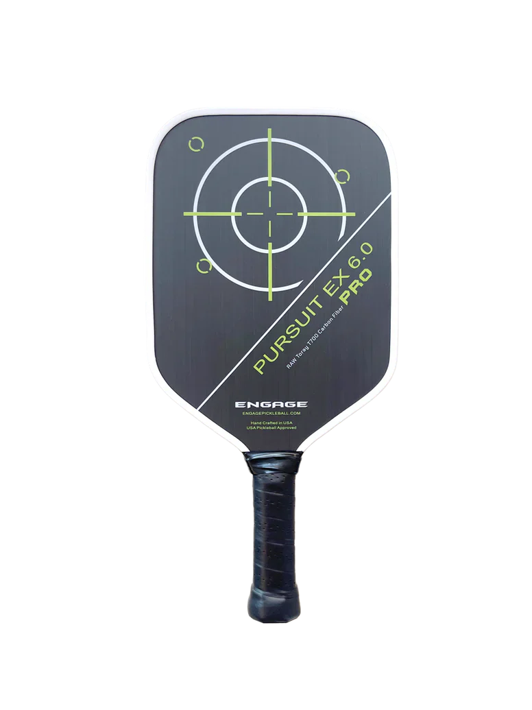 Engage Pursuit Pro EX 6.0 RAW T700 Carbon Fiber Pickleball Paddle - Image 4