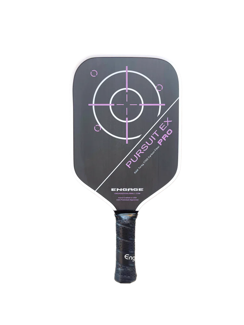 Engage Pursuit Pro EX Raw T700 Carbon Fiber Pickleball Paddle - Image 5
