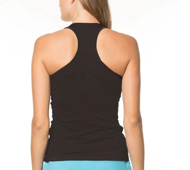 Lucky In Love Women's V-Neck Tennis Tank with Bra - Image 2