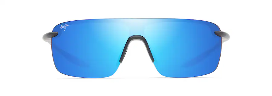 Maui Jim Palulu Sunglasses - Matte Black w/ Blue Hawaii - Image 2