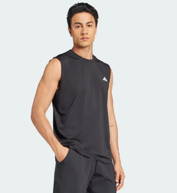Men's Adidas Club Tank Top - Image 2