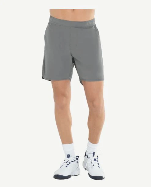 Men's K Swiss Player 7" Short - Dark Gray - Image 2