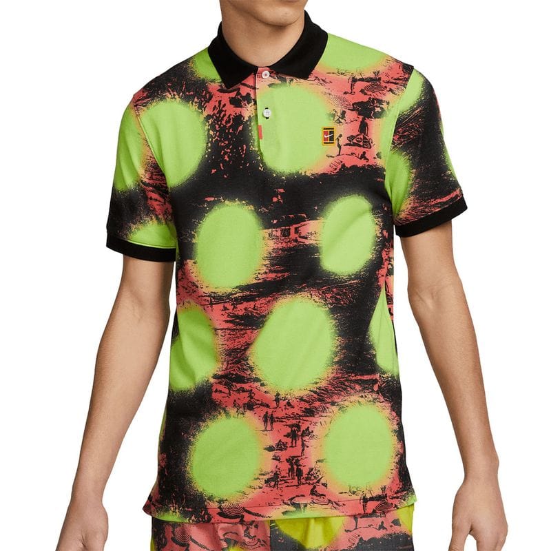 Men's Nike Printed Slim Tennis Polo