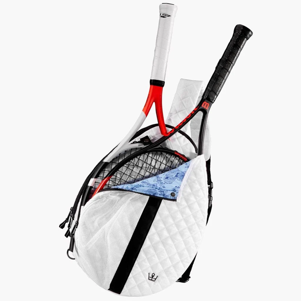 Oliver Thomas 24 +7 Wingwoman Tennis Pickle Sling - White - Image 2