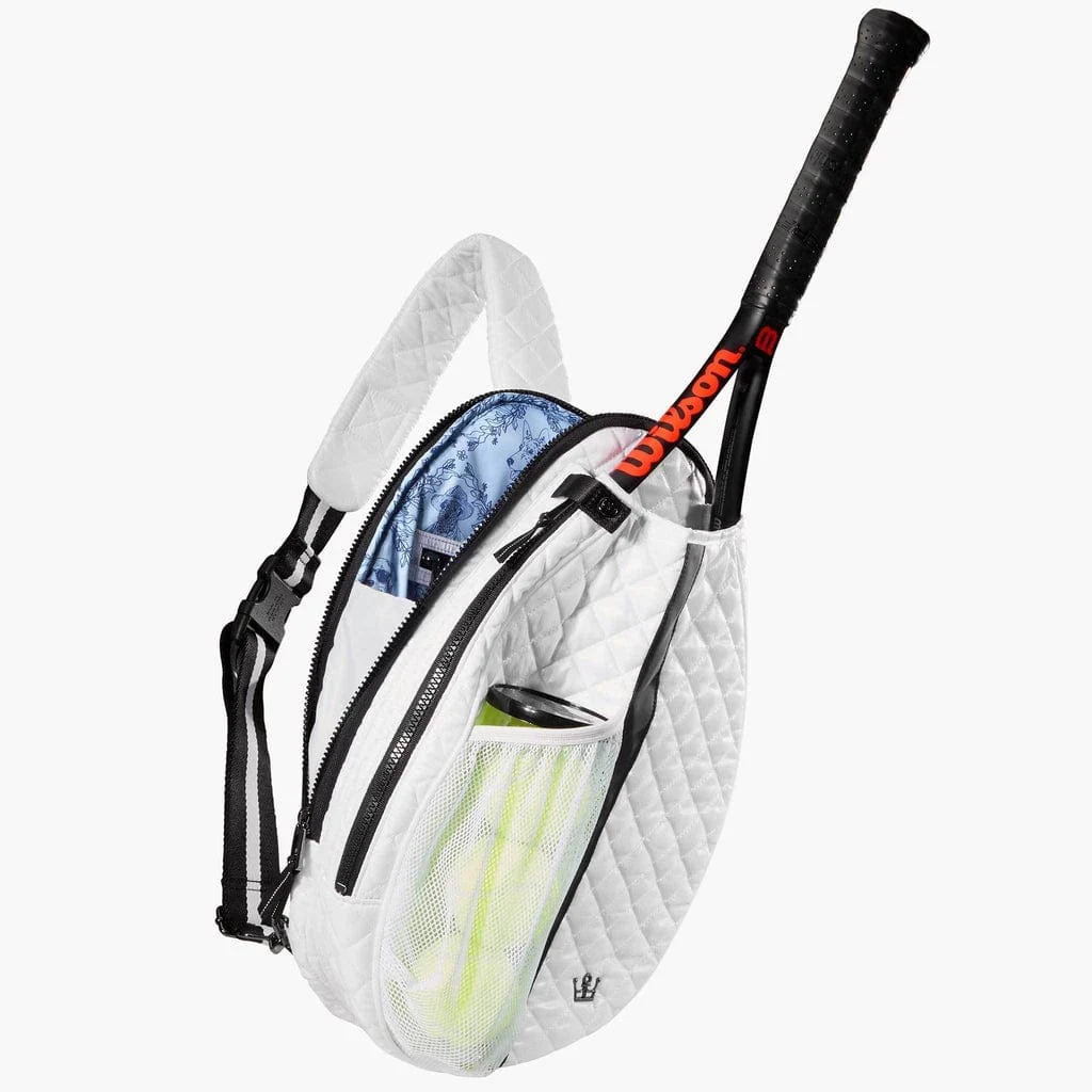 Oliver Thomas 24 +7 Wingwoman Tennis Pickle Sling - White - Image 3