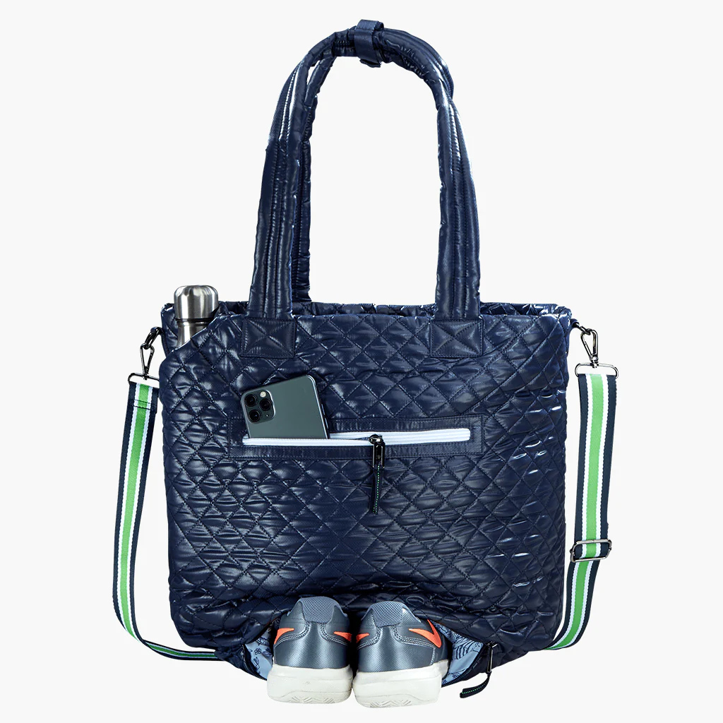 Oliver Thomas Kitchen Sink Tennis Bag - Navy - Image 4