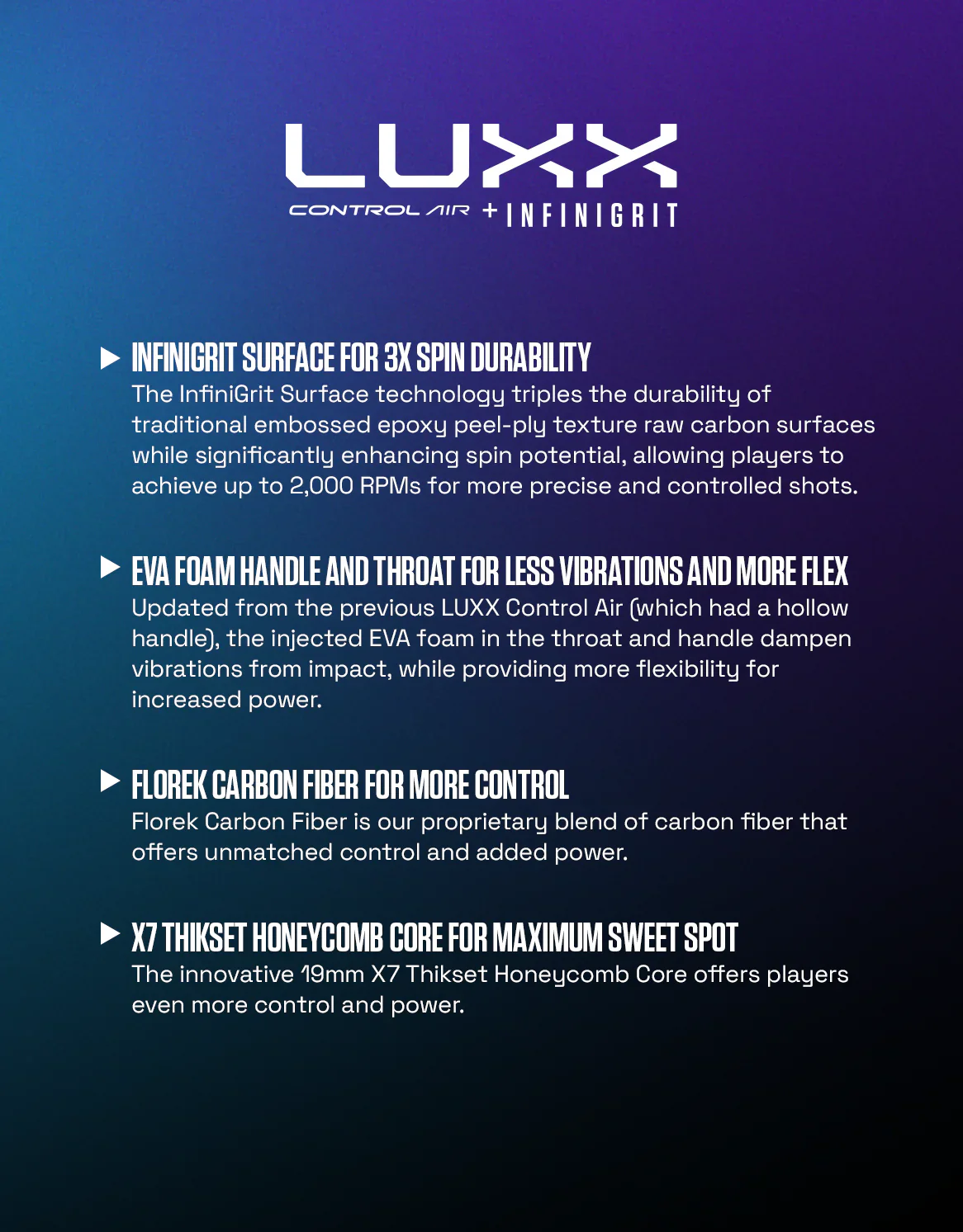 Selkirk LUXX Control Air with InfiniGrit Invikta Pickleball Paddle - Image 23