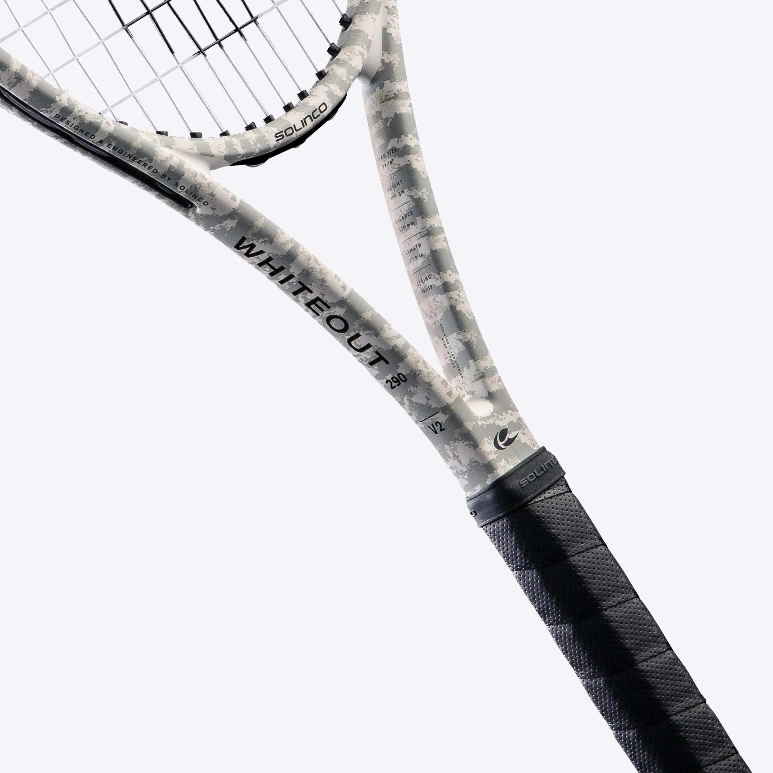 Solinco Whiteout 290 v2 Tennis Racquet - Image 4