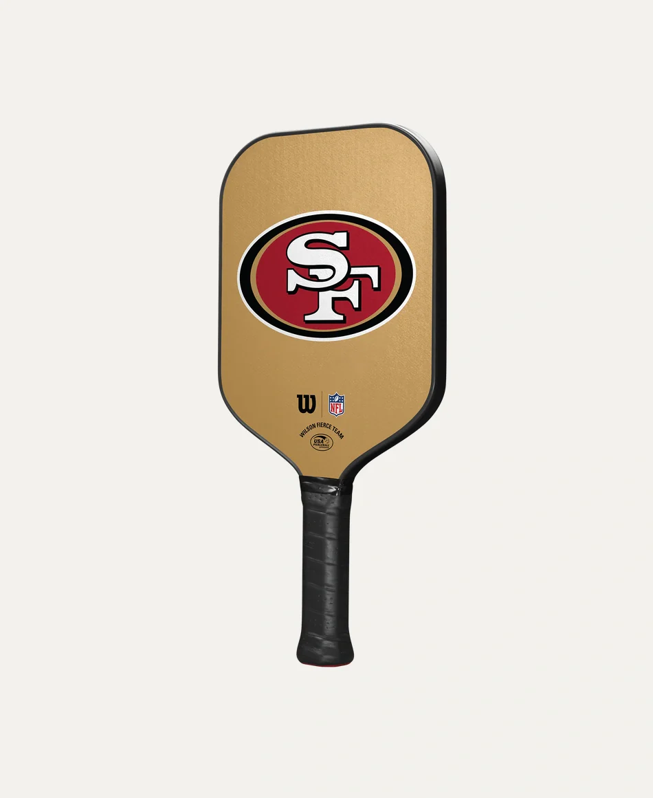 Wilson Fierce Team 49ERS Pickleball Paddle - Image 4