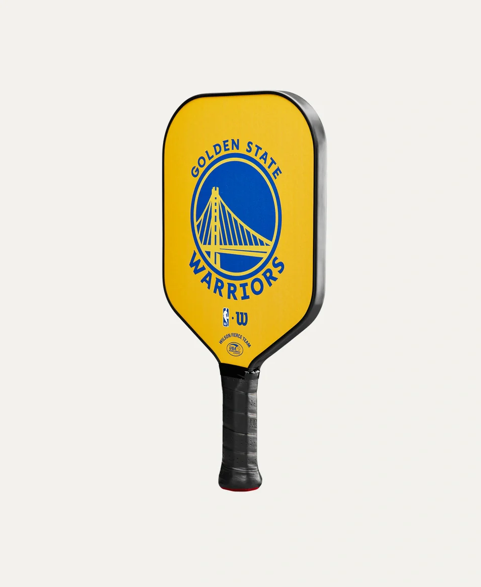Wilson Fierce Team Golden State Warriors Pickleball Paddle - Image 4