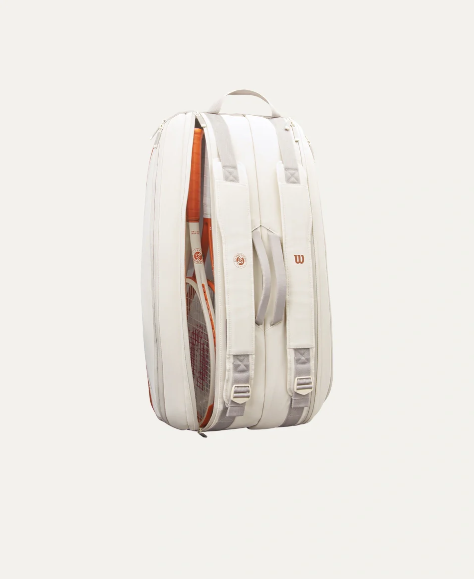 Wilson Roland Garros 2025 Super Tour 9 Pack Tennis Bag - Image 3
