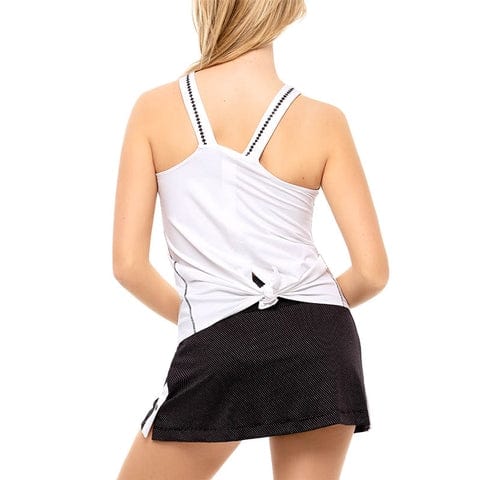 Women's Lucky in Love Color Block Tie Back Shirt - Image 2