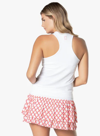 Women's Lucky in Love Shockin' Stripes Tank w/ Bra - Image 3