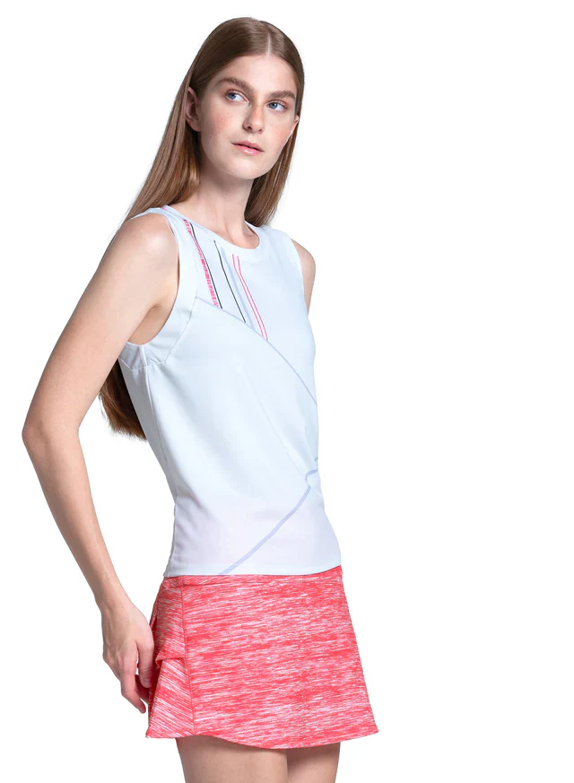 Women's Lucky in Love x K Swiss Court Rush Tank Top - Image 3