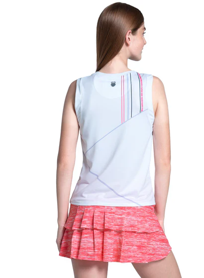 Women's Lucky in Love x K Swiss Court Rush Tank Top - Image 4