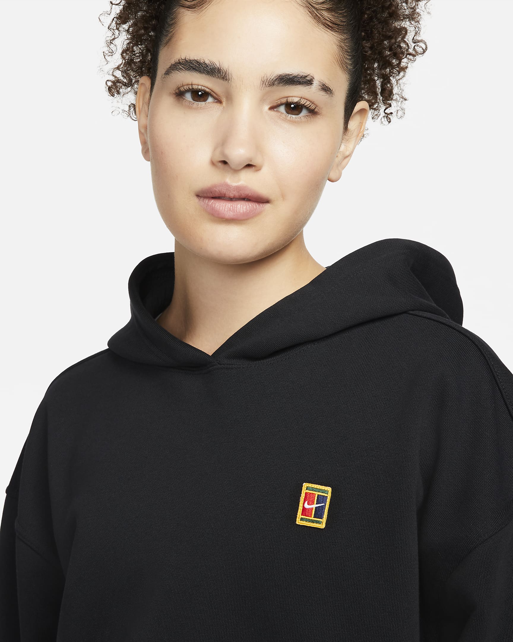 Women's Nike Court Fleece Tennis Hoodie - Image 3