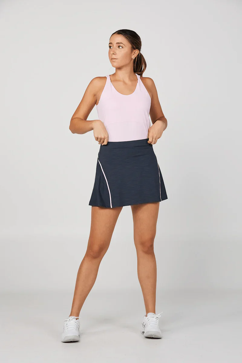 Women's Sofibella 14" High Waist Skort - Shades of Pink - Image 2
